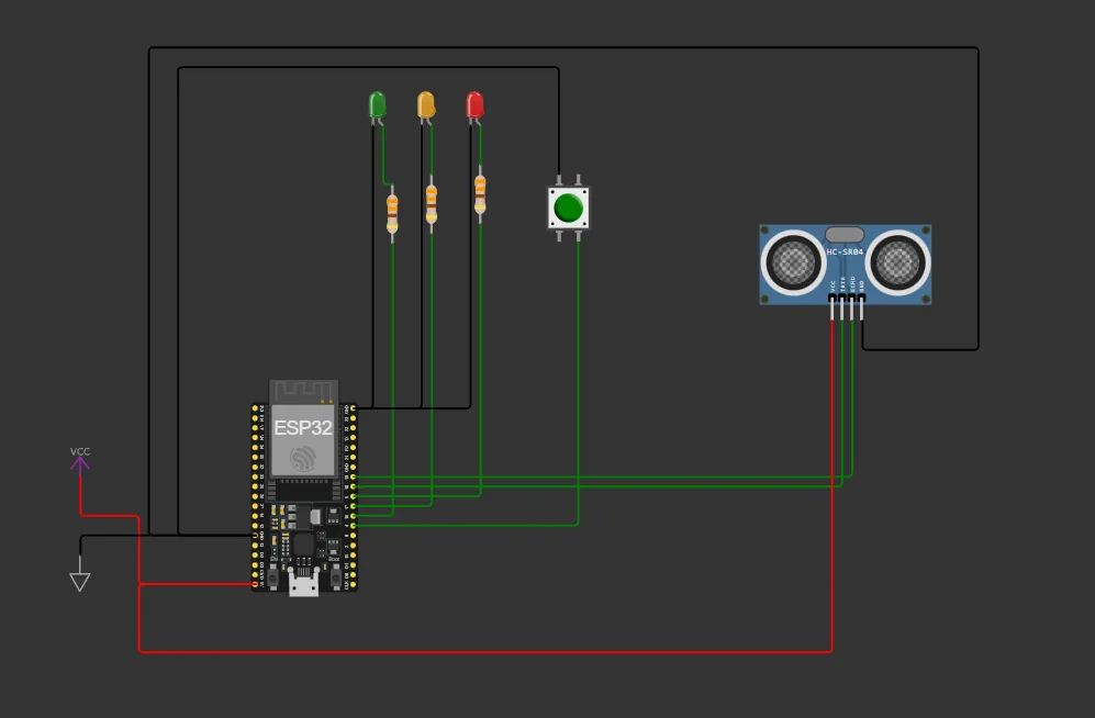 ESP32 Smart Car Parking